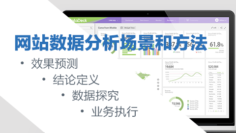 网站数据分析场景和方法——效果预测、结论定义、数据探究和业务执行
